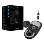 Wireless Gaming Mouse Logitech PRO X Superlight, 100-25600 dpi, 5 buttons, 40G, 400IPS, Rech, Black