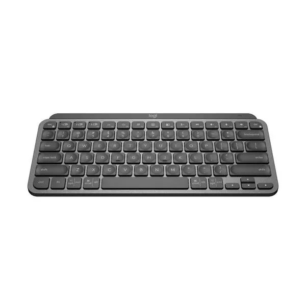 Logitech Wireless MX Keys Mini Minimalis Illuminated Keyboard, Logitech Unifying 2.4GHz wireless technology, Bluetooth Low Energy, Rechargeable with U