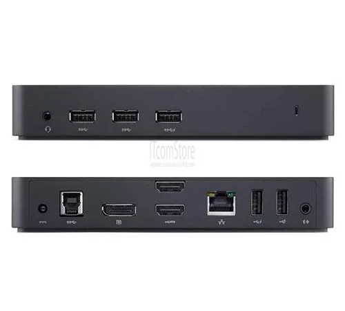 DELL USB 3.0 Ultra HD Triple Video Docking Station D3100, 2*HDMI, 1*DP, LAN, 5*USB