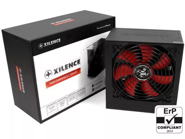 PSU XILENCE XP500R6, 500W, "Performance C" Series, ATX 2.3.1, Active PFC, 120mm fan,+12V (18A/20A),
