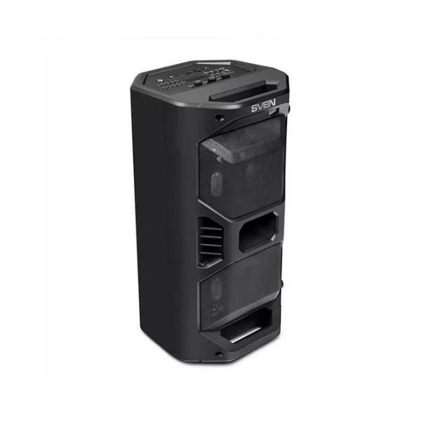 Speakers SVEN "PS-600" 50w, Black, Bluetooth, microSD, FM, AUX, USB, LED, power:8000mA, USB, DC5V