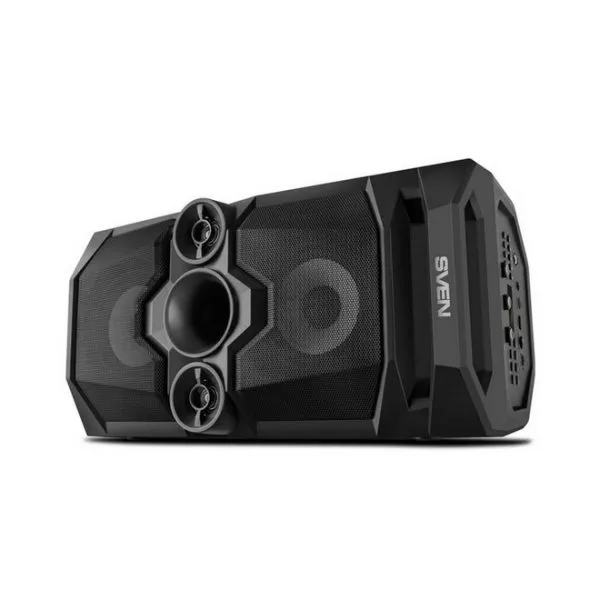 Speakers SVEN "PS-650" 50w, Black, Bluetooth, microSD, FM, AUX, USB, LED, power:8000mA, USB, DC5V