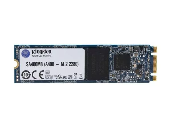 M.2 SATA SSD  480GB  Kingston A400 "SA400M8/480G" [R/W:500/450MB/s, Phison S11, 3D NAND TLC]