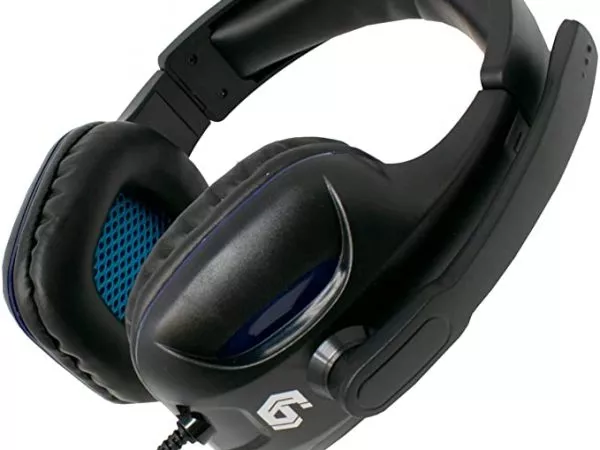 GMB Gaming Headset GHS-04, 40mm driver, 20-20000Hz, 32 Ohm, 95 db, 0.250g, 3.5mm, Black/Blue