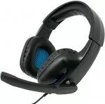 GMB Gaming Headset GHS-04, 40mm driver, 20-20000Hz, 32 Ohm, 95 db, 0.250g, 3.5mm, Black/Blue