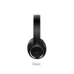 Bluetoth Headphones Hoco W28 Black, with Microphone
