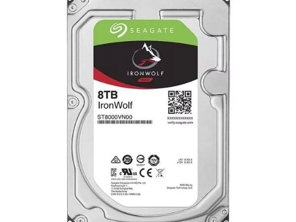 3.5" HDD  8.0TB  Seagate ST8000VN004  IronWolf™ NAS, 7200rpm, 256MB, SATAIII