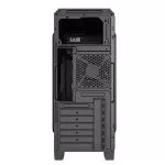 Case ATX GAMEMAX G561-FRGB, w/o PSU, 3x120mm, RGB, Transparent panel, USB3.0, Black