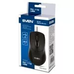 Mouse SVEN RX-110, Optical, PS/2, Black