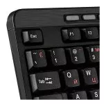 Wireless Keyboard & Mouse SVEN KB-C3400W, Multimedia, Nano rec., 2.4GHz, Black