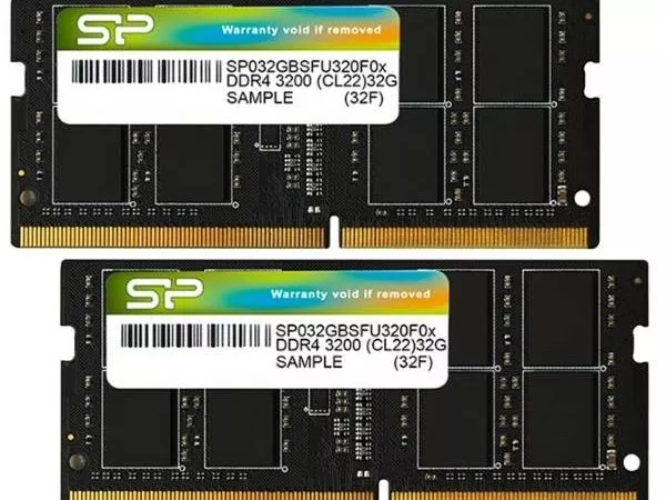 16GB (Kit of 2*8GB) DDR4-3200 SODIMM Silicon Power, (Dual Channel Kit), PC25600, CL22, Single Rank, 1.2V