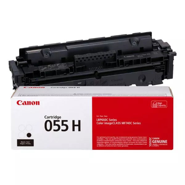 Laser Cartridge Canon 055H (3020C002), black (7600 pages) for MF742Cdw, MF744Cdw, MF746Cx, LBP663Cdw