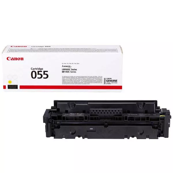 Laser Cartridge Canon 055H (3017C002), yellow (5900 pages) for MF742Cdw, MF744Cdw, MF746Cx, LBP663Cd