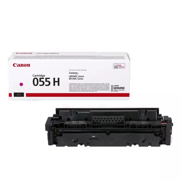 Laser Cartridge Canon 055H (3018C002), magenta (5900 pages) for MF742Cdw, MF744Cdw, MF746Cx, LBP663C
