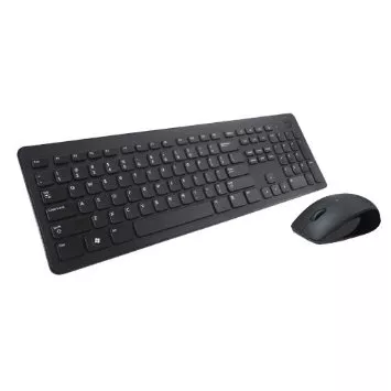Dell KM636 Wireless Keyboard and mouse (Kit), Black (580-ADFN)
