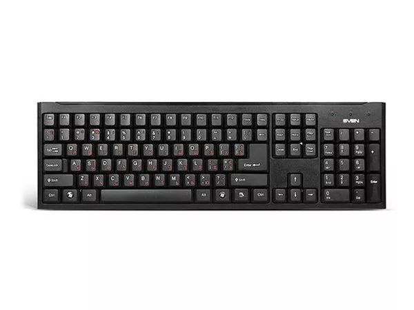 Keyboard SVEN Standard 303 Black Power USB+PS/2