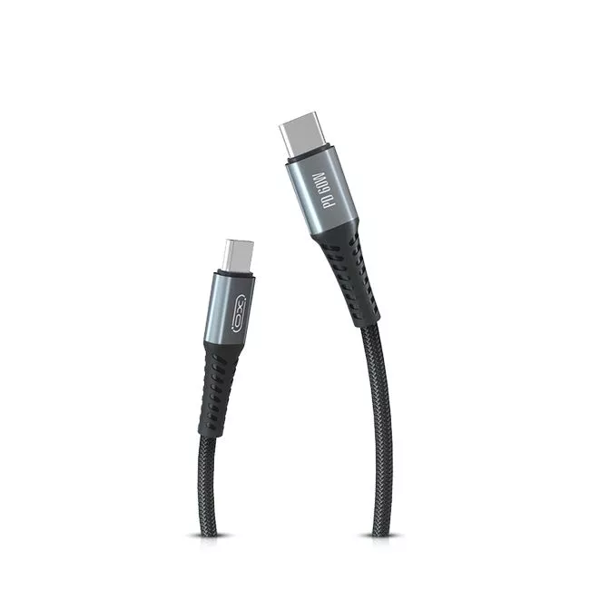 Type-C to Type-C Cable XO, PD fast charging 60W, NB-Q167, Black