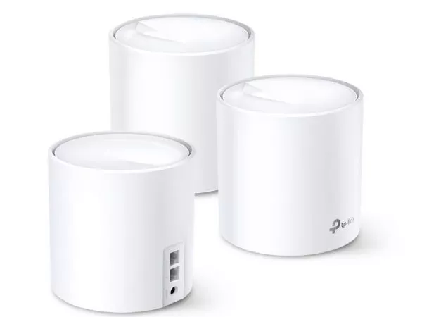 Whole-Home Mesh Dual Band Wi-Fi AX System TP-LINK, "Deco X60(3-pack)", 3000Mbps, MU-MIMO, Gbit Ports