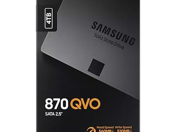 2.5" SSD 4.0TB Samsung  870 EVO "MZ-77E4T0BW" [R/W:560/530MB/s, 98K IOPS, MGX, V-NAND 3bit MLC]