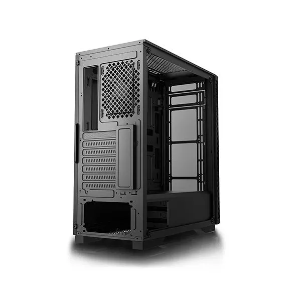 DEEPCOOL "MATREXX 50" ATX Case, with Side-Window Tempered Glass Side & Front panel, without PSU, Tool-less, 1x120mm fans pre-installed, 1xUSB3.0, 2xUS