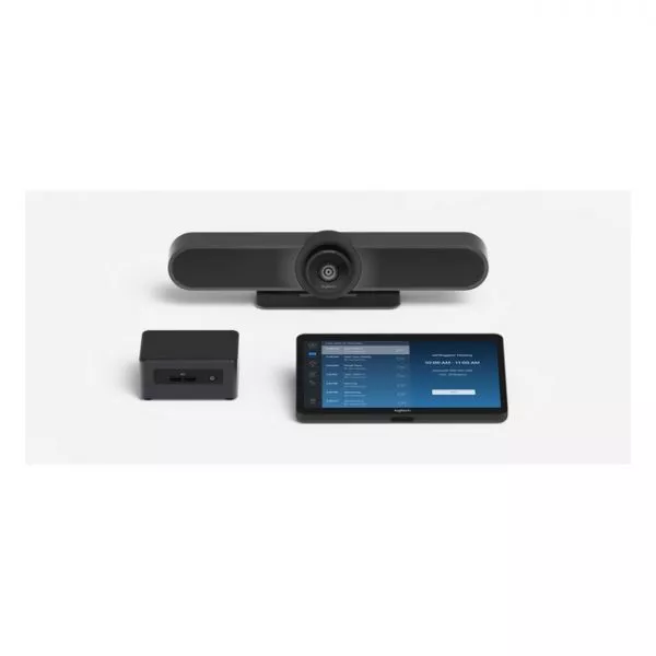 Logitech Video Conferencing System MeetUp, 4K Ultra HD (3840x2160, 30 fps.), 5x HD zoom, 120-degree