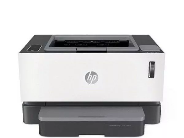 HP Neverstop Laser 1000a Printer, White, 600 dpi,  A4, up to 20 ppm, 32MB, up to 20000 pages/month,
