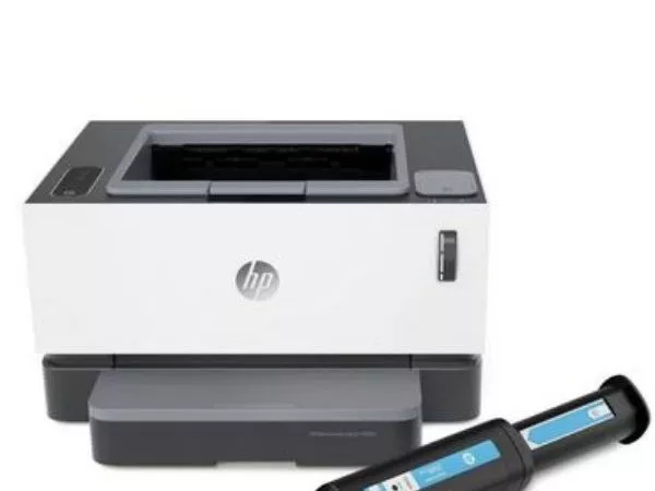 HP Neverstop Laser 1000a Printer, White, 600 dpi,  A4, up to 20 ppm, 32MB, up to 20000 pages/month,