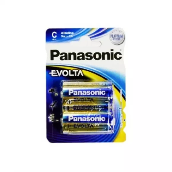 C size Panasonic "EVOLTA" 1.5V, Alkaline, Blister*2, LR14EGE/2BP