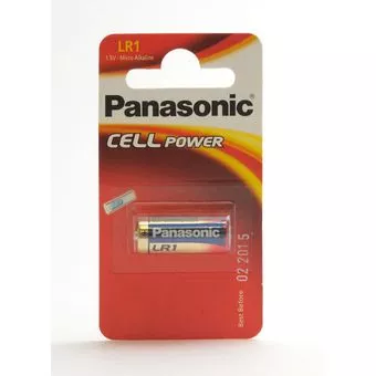 LR1 Panasonic "CELL Power" 1.5V, Alkaline, Blister*1, LR1L/1BE