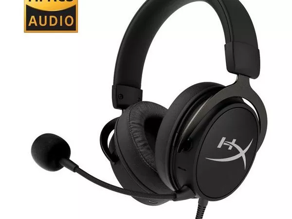 HYPERX Cloud MIX Bluetooth + Wired Gaming Headset, Black, Built-in mic and a detachable mic, Frequency response: 10Hz–40,000 Hz, Detachable braided ca