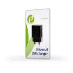 Gembird EG-UC2A-03 Universal AC USB charging adapter, 5 V / 2 A, Black