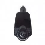 USB Car Charger 3-in-1 carkit - Gembird "BTT-01" Black, FM-radio transmitter 87.5-108MHz, Bluetooth