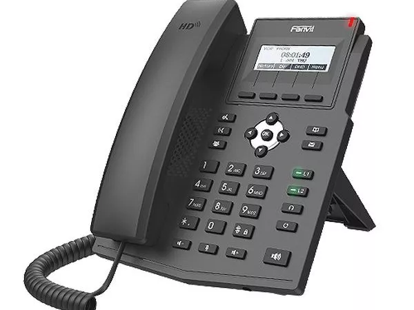 Fanvil X1SP Black, VoIP phone, POE support