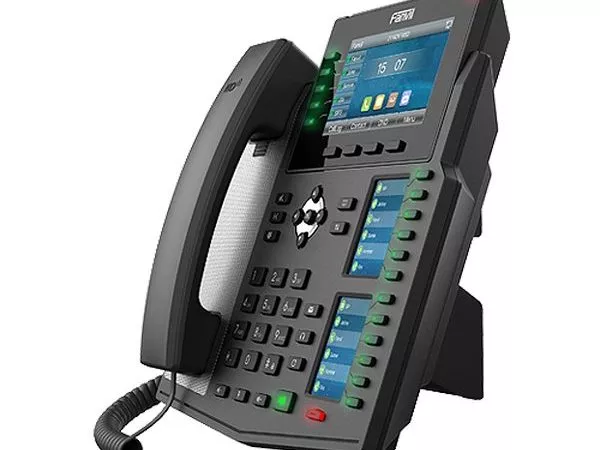 Fanvil X6U Black, Enterprise IP phone, Colour Display