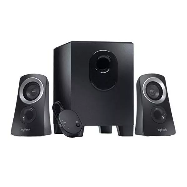 Speakers Logitech Z313, 2.1/25W RMS, Wired RC, Black