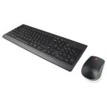 Lenovo Essential Keyboard + Mouse, USB, RU, Black