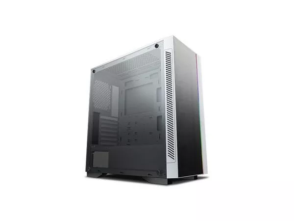 DEEPCOOL "MATREXX 55 V3 ADD-RGB WH" ATX Case, with Side-Window (full sized 4mm thickness), Tempered