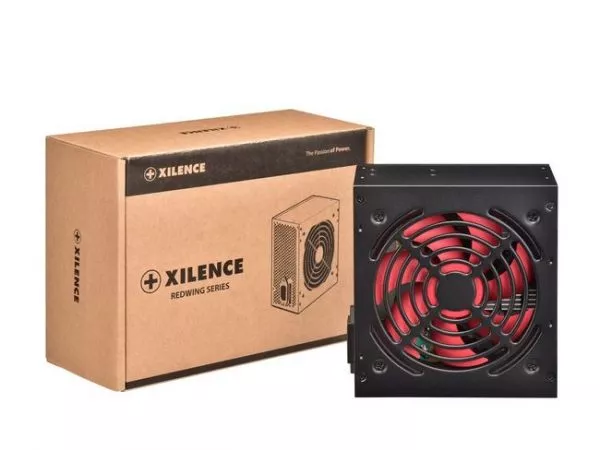 PSU XILENCE XP600R7, 600W, "RedWing R7" Series, ATX 2.3.1, Passive PFC, 120mm fan,+12V (38A), 20+4 P