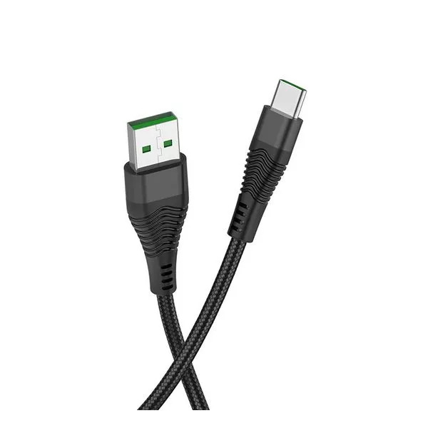 HOCO U53 5A Flash charging data cable for Type-C black