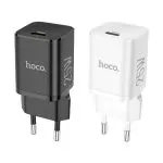HOCO N19 Rigorous PD25W charger set (Type-C to iP) (EU) white
