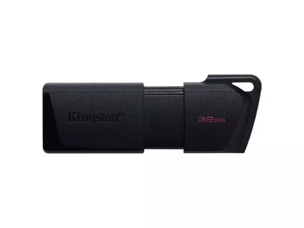 32GB USB3.2 Flash Drive Kingston DataTraveler Exodia (DTXM/32GB), Black-Black, Plastic, Slider Cap