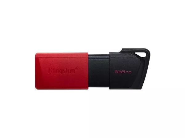 128GB USB3.2 Flash Drive Kingston DataTraveler Exodia (DTXM/128GB), Black-Red, Plastic, Slider Cap