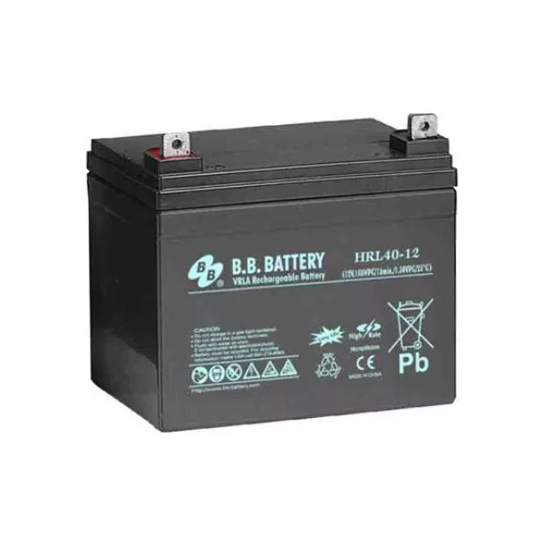 Baterie UPS 12V/  40AH  B.B. HRL40-12, 8-10 Years