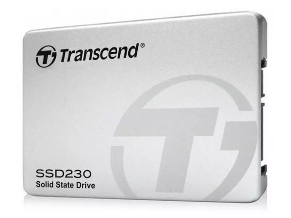 2.5" SSD  256GB Transcend SSD230 [R/W:560/520MB/s, 65/85K IOPS, SM2258, 3D NAND TLC, Alu]