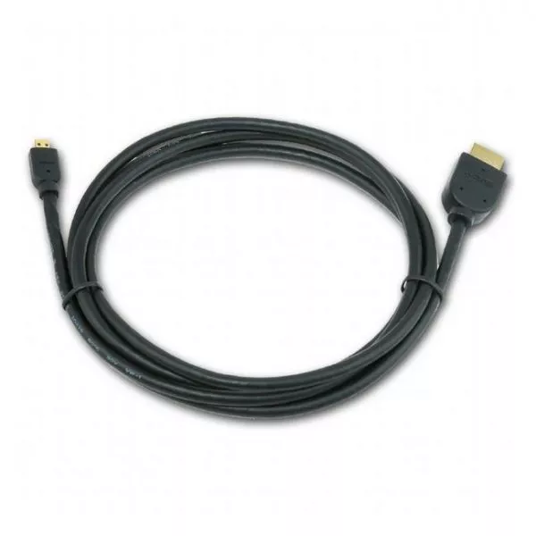 Cable HDMI(micro) CC-HDMID-6, 1.8 m, HDMI male to micro D-male, Black cable with gold-plated connect
