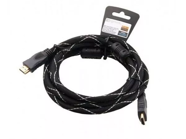 Cable HDMI Zignum "Prime" K-HDE-FKR-0300.BG, 3 m, High Speed HDMI® Cable with Ethernet, male-male, 9