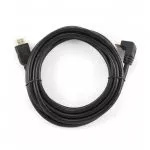 Cable HDMI to HDMI90° 4.5m Gembird male-male90°, V1.4, Black, CC-HDMI490-15, One jakc bent 90°
