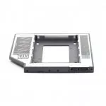 Slim mounting frame for 2.5'' drive to 5.25'' bay, for drive up to 12 mm, Gembird, MF-95-02