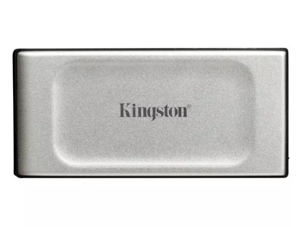 M.2 External SSD 500GB  Kingston XS2000, USB 3.2 Gen 2x2, IP55, Sequential Read/Write: up to 2000 MB/s, Includes Rubber Sleeve and USB-C cable, Light,