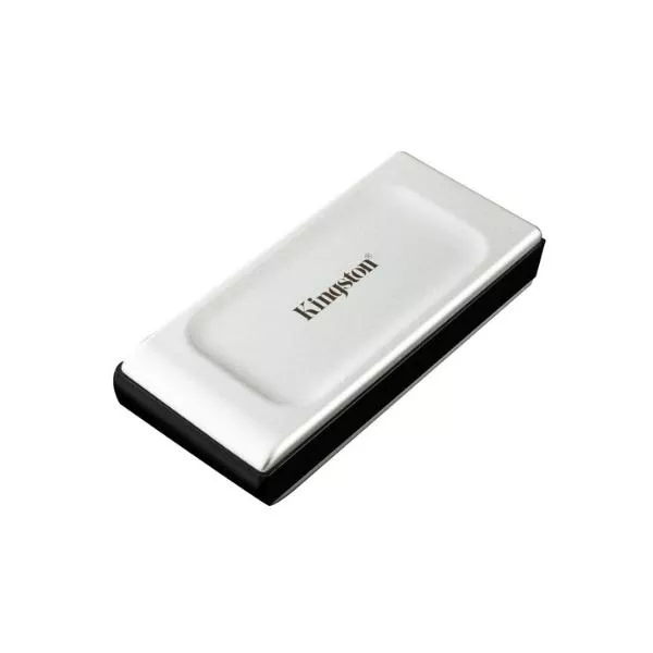 M.2 External SSD 500GB  Kingston XS2000, USB 3.2 Gen 2x2, IP55, Sequential Read/Write: up to 2000 MB/s, Includes Rubber Sleeve and USB-C cable, Light,